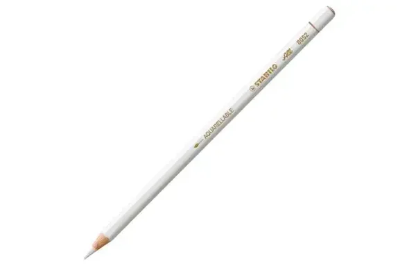 Crayons gras Blanc - Stabilo 8052