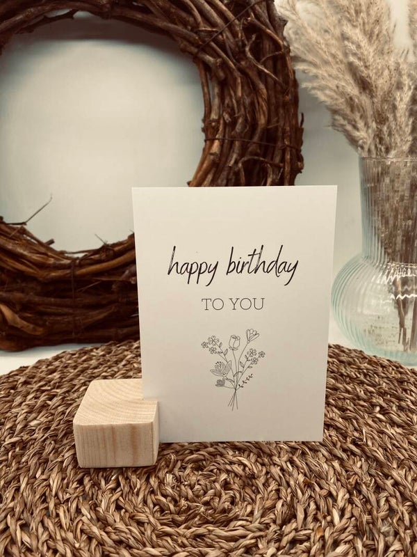 Postkarte "Happy Birthday“