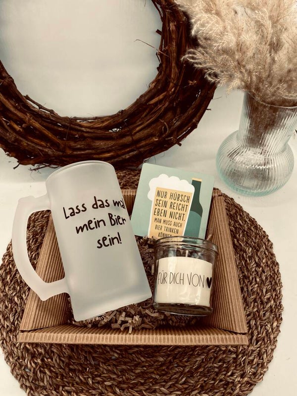 Geschenkset Bierglas