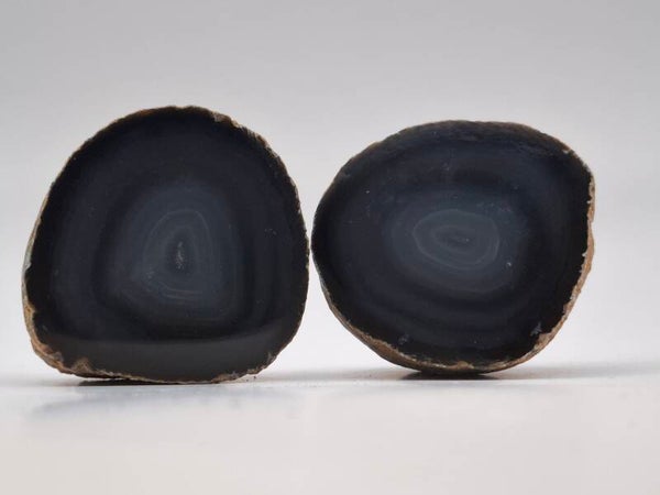 Agaat geode (paar)