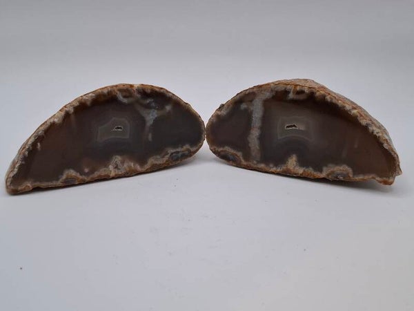 Agaat geode (paar)