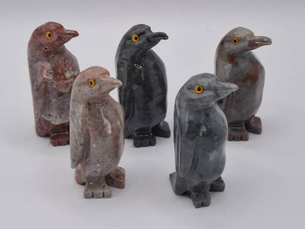 Speksteen pinguin