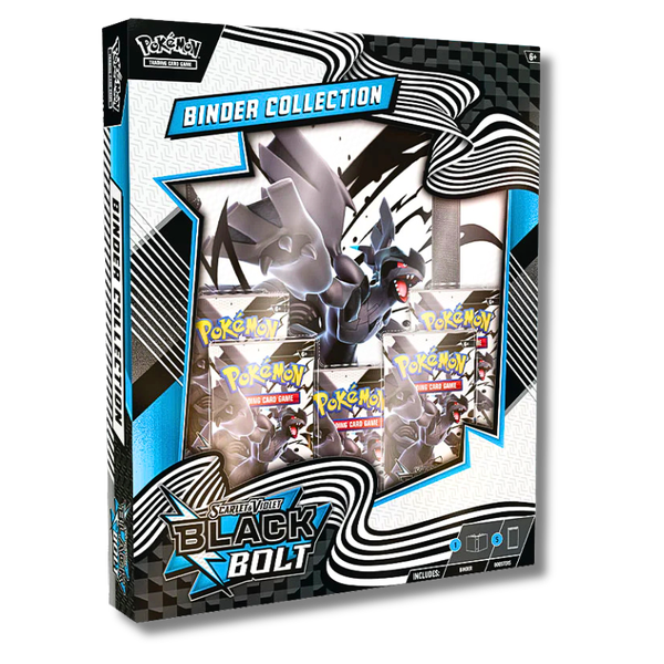 Pokemon Black Bolt Binder Collection Box