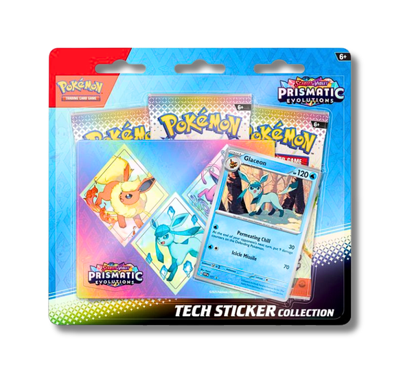 Prismatic Evolutions Tech Sticker Collection