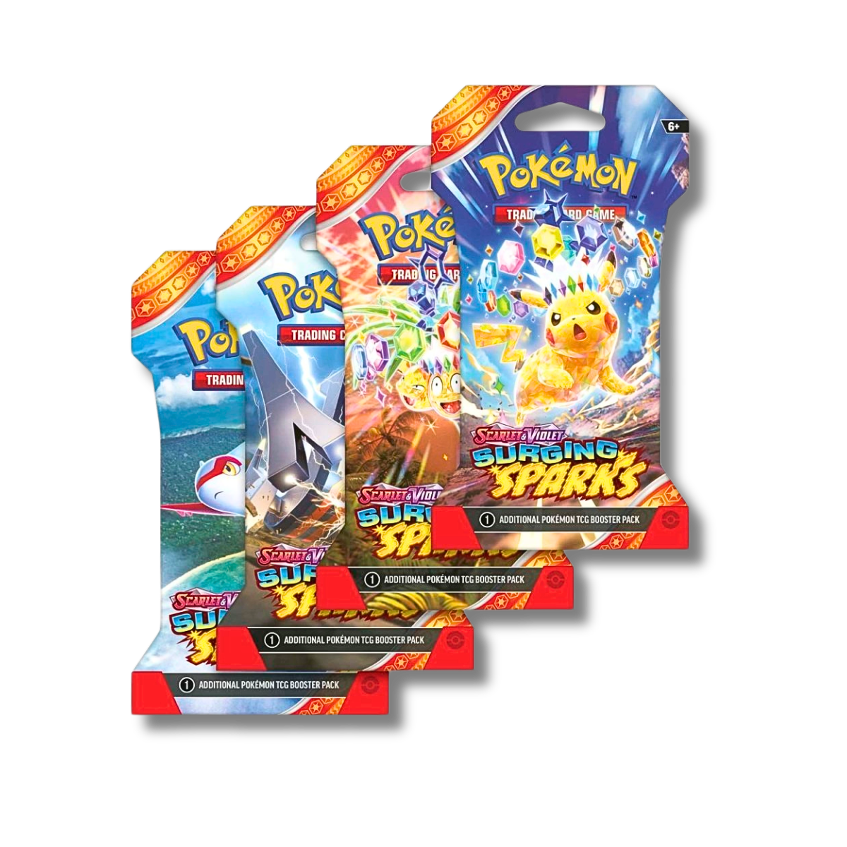 Surging Sparks Sleeved Booster Pack