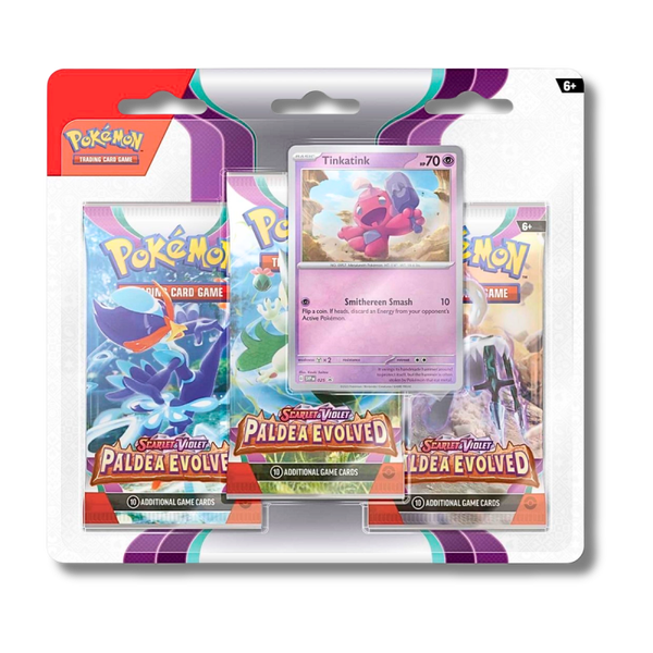 Paldea Evolved 3-Pack Blister