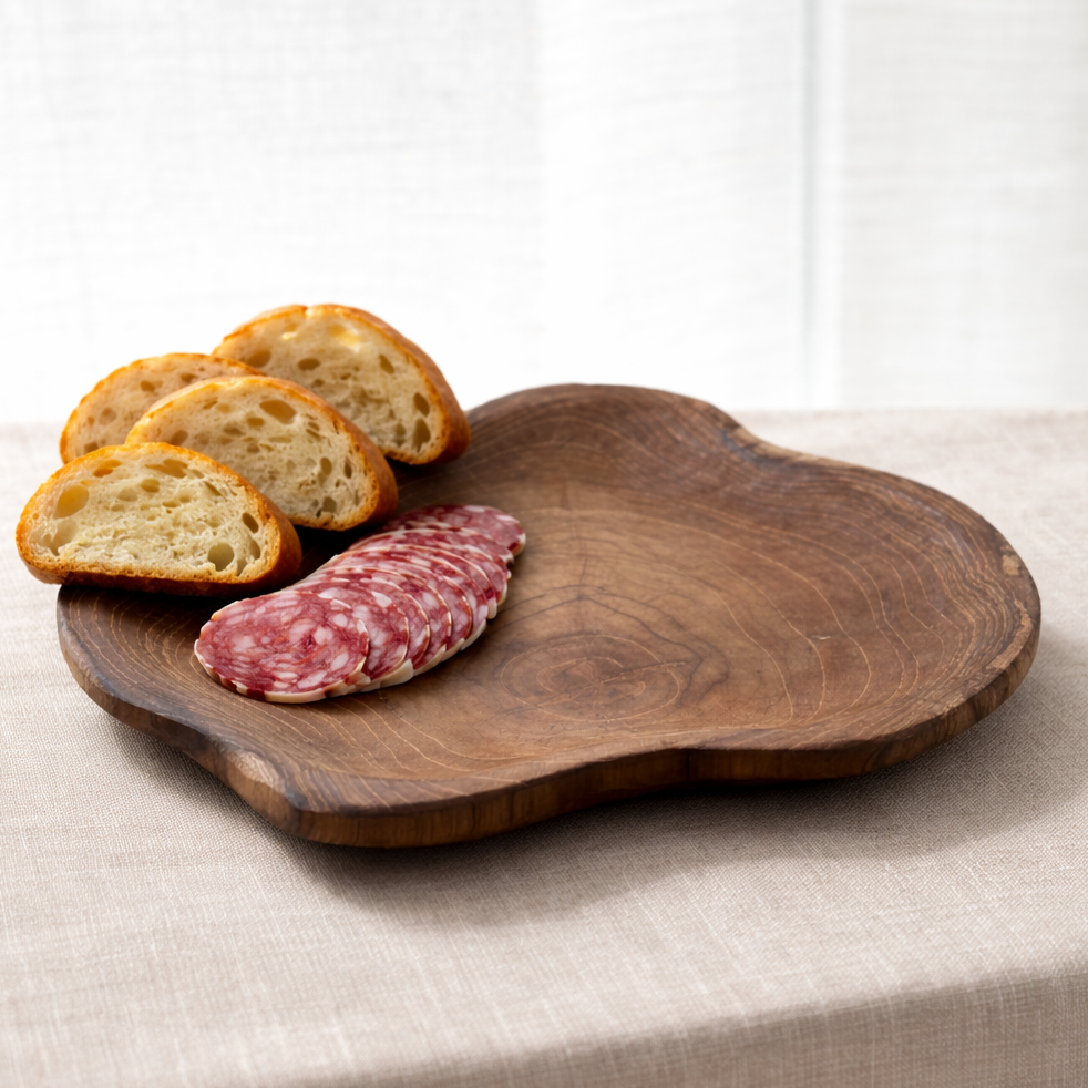 Borrelschaal Teak