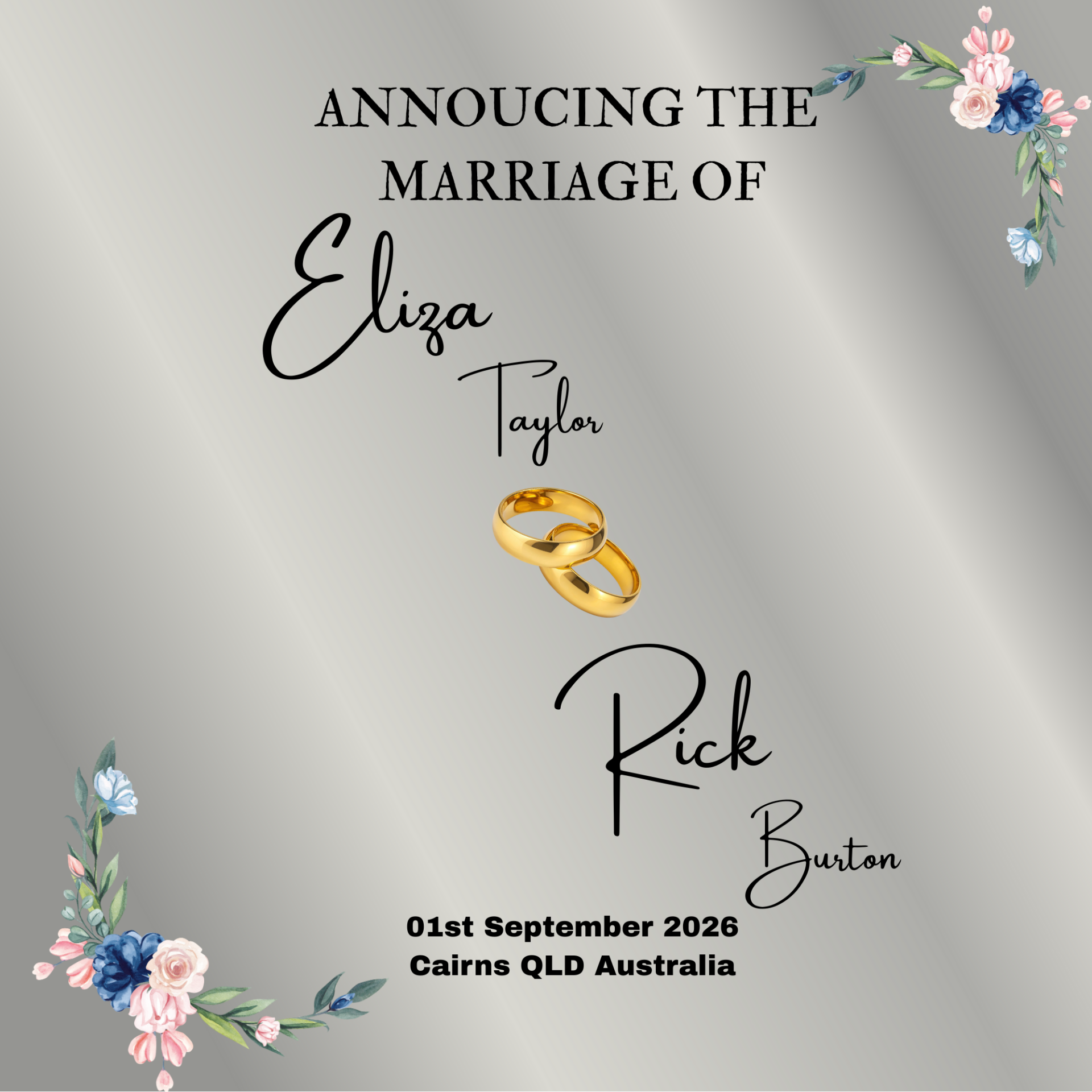Wedding invitations