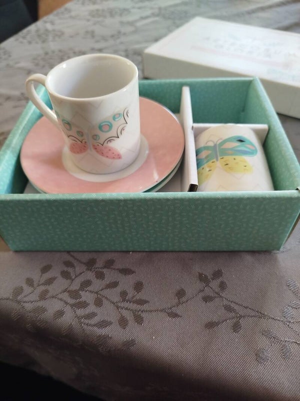 Service 2 tasses à café