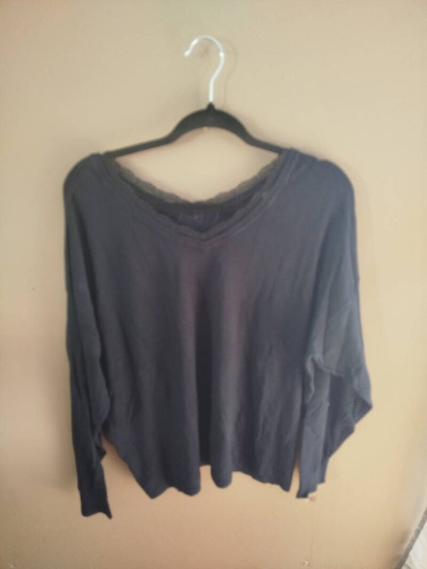 Pull fin, femme, noir