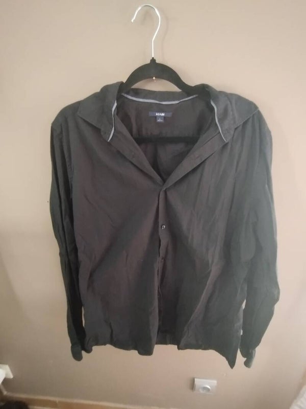 Chemise, homme, noire