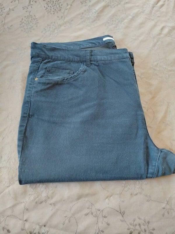 Pantalon, femme, bleu marine