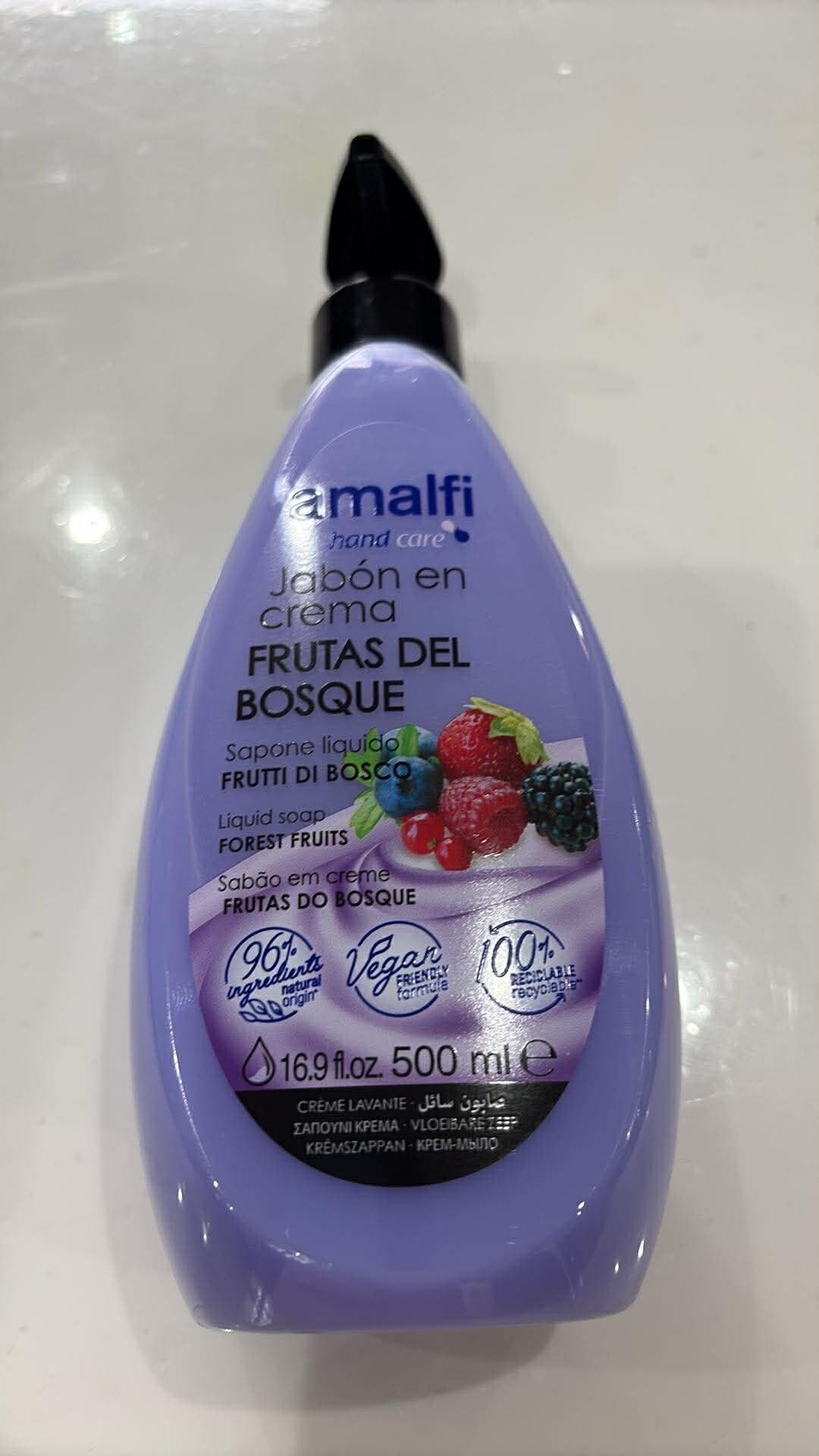 Gel moussant pour les mains