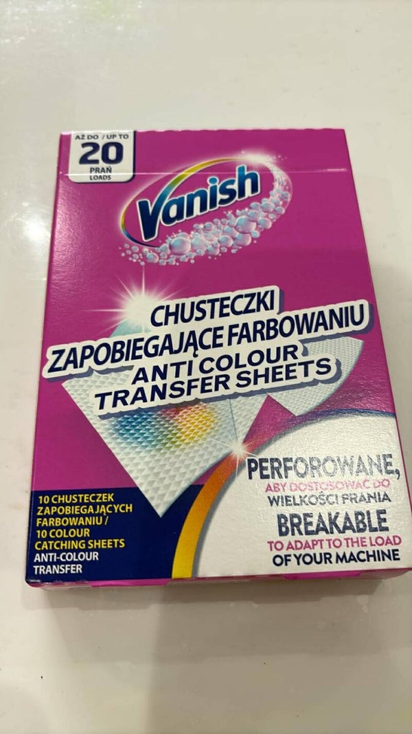 Lingettes vanish