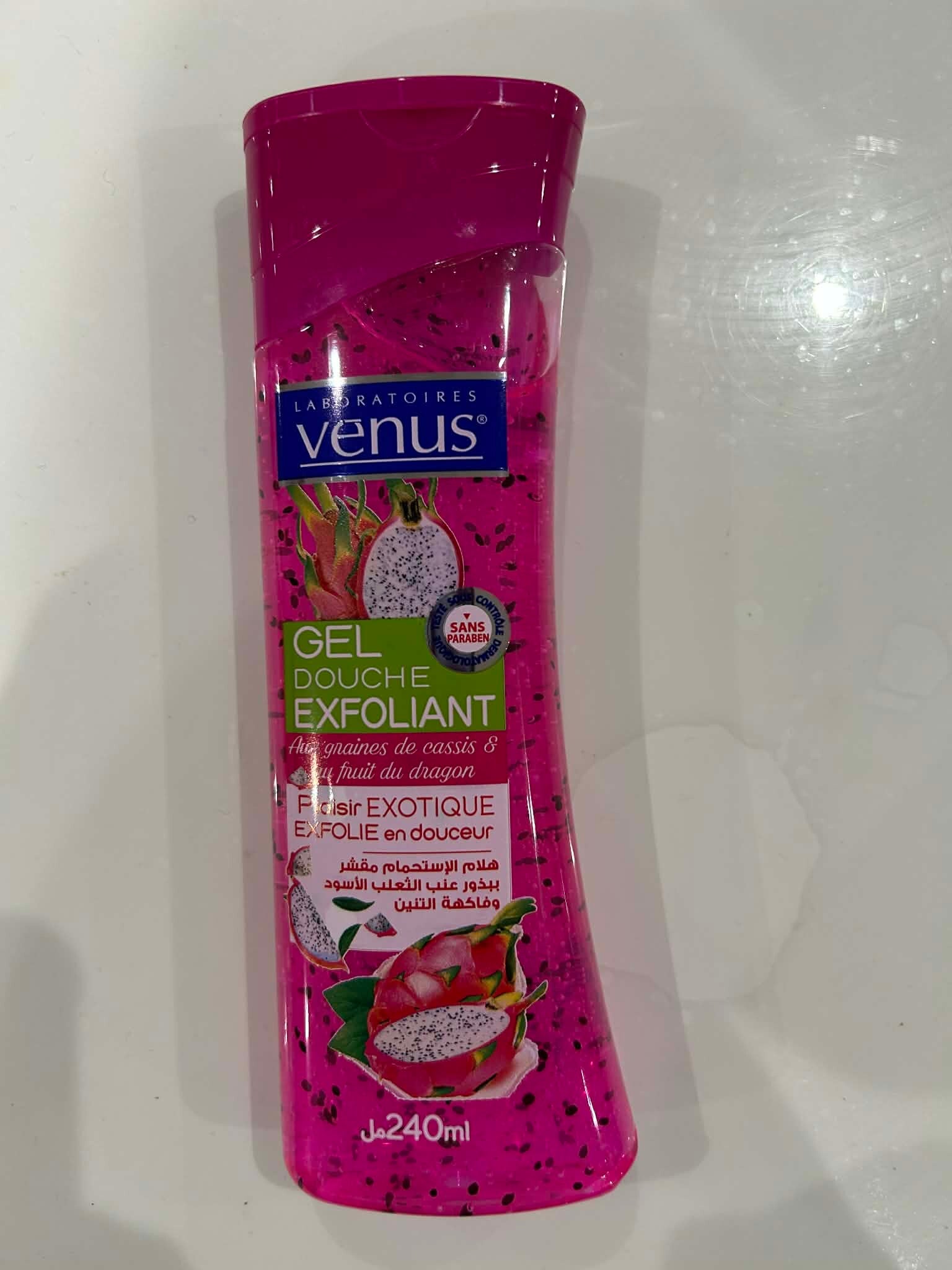 Gel douche exfoliant Vénus