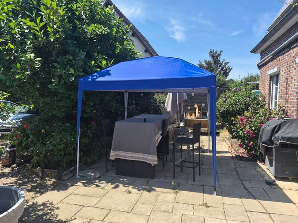 pergola pliante resistan au uv  3m par 3m