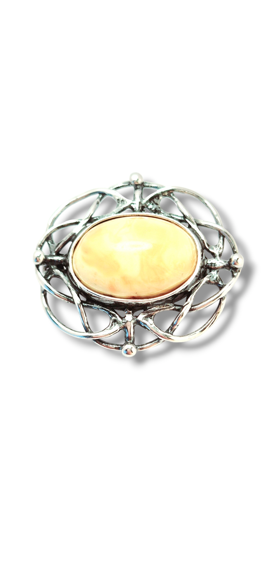 Classic Amber Brooch