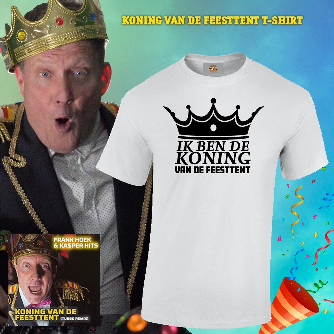 T-SHIRT Koning van de feesttent