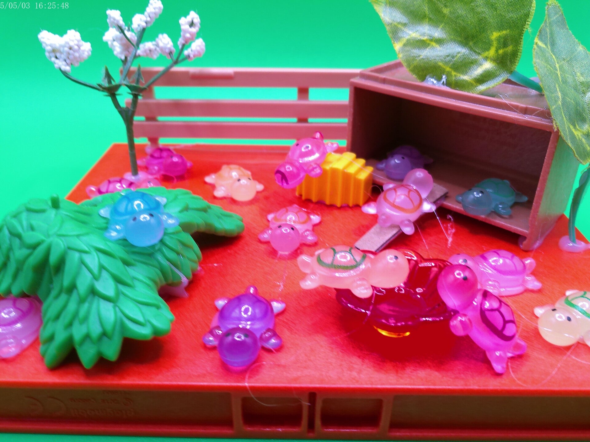 Mini-leuchtente-Schildkröten