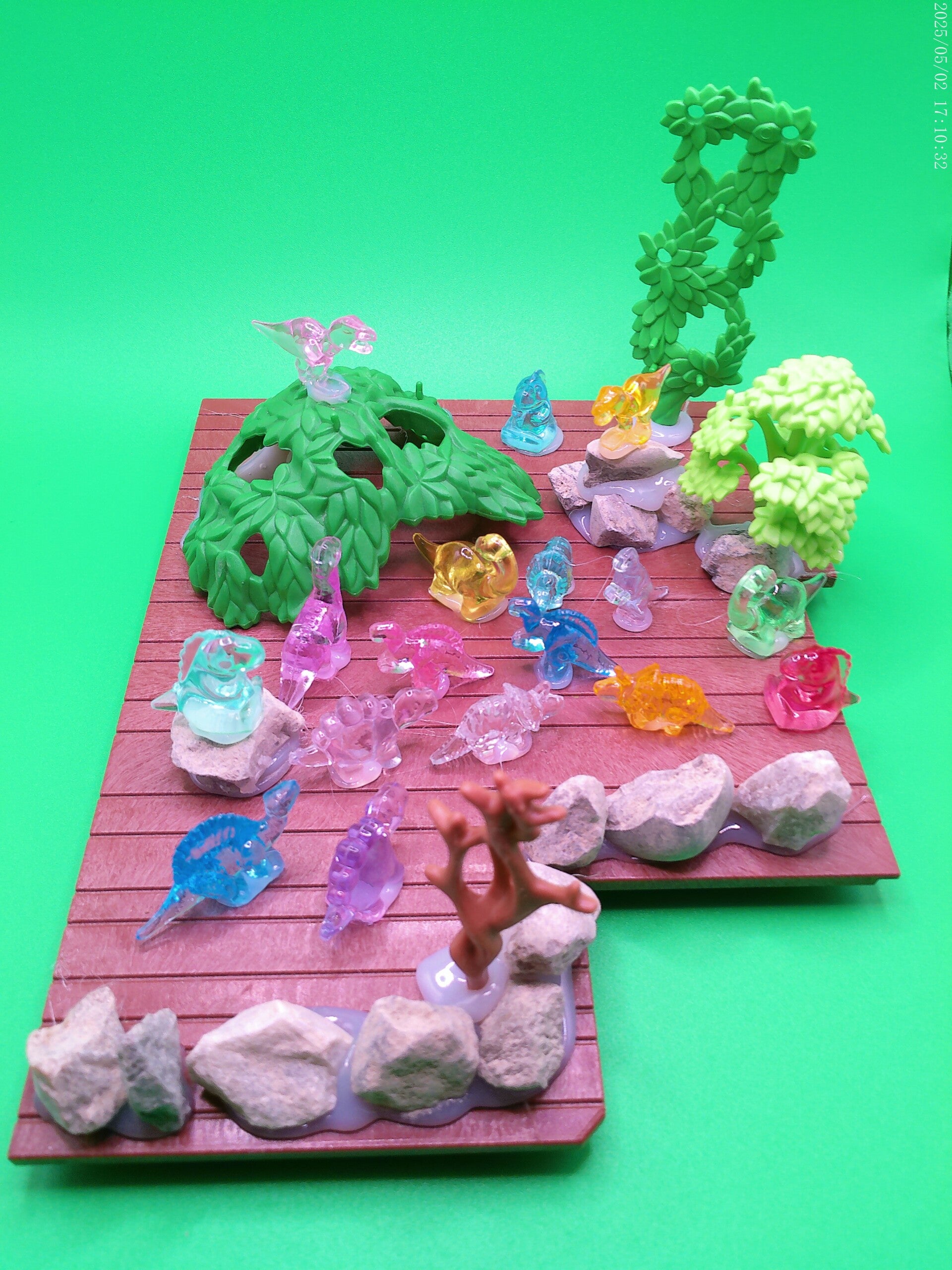 Miniatur-Dinosaurier-Figuren