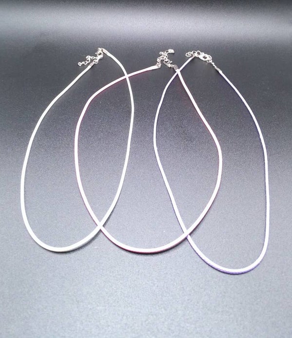 Wachsseil Lederketten mit Verschluss