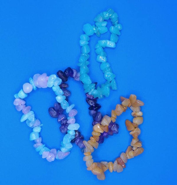 Stein Perlenarmband  je 1 in einer Tüte