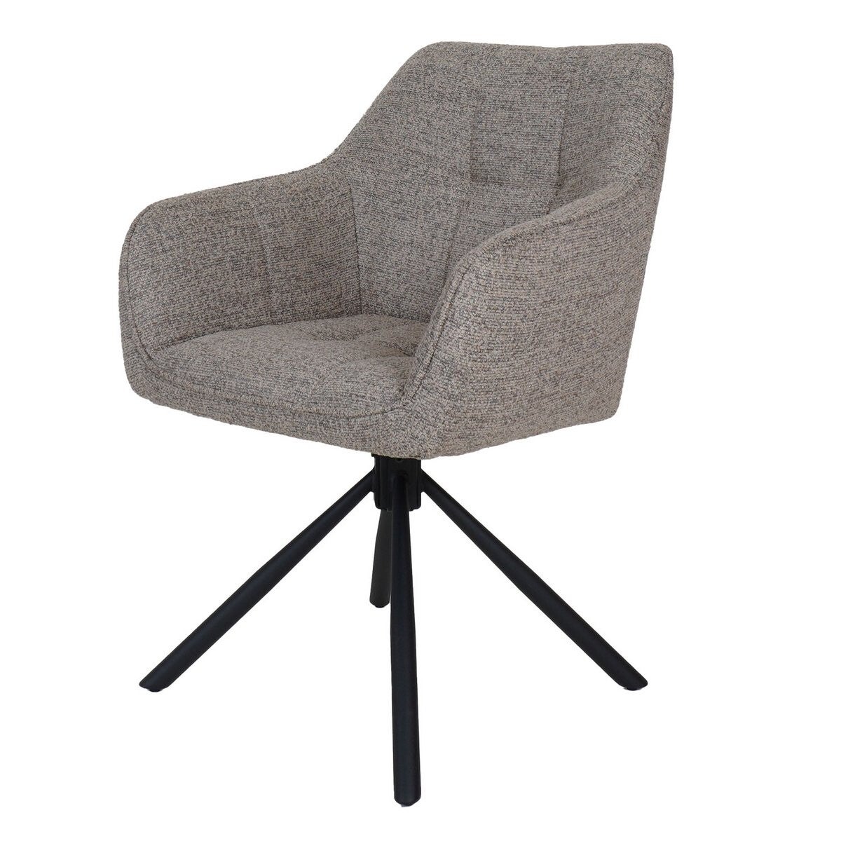 Chaise de salle à manger Chris - Marron