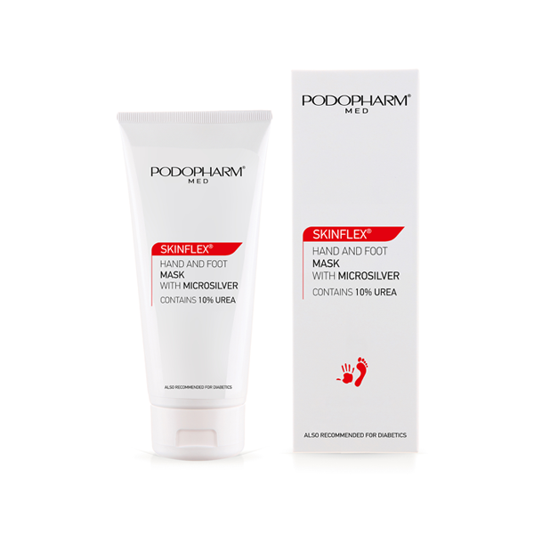 Hand en voetmasker met micro zilver en 10% ureum 75 ml