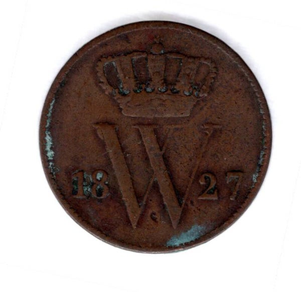 Netherlands. 1 Cent 1827.   dy11282