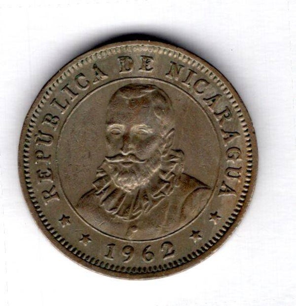 Nicaragua. 10 Centavos 1962.