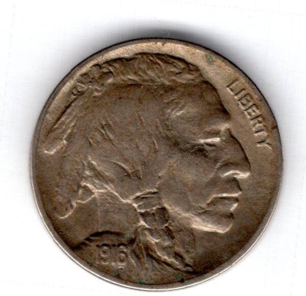 USA. 5 Cents 1916P.      dy12155