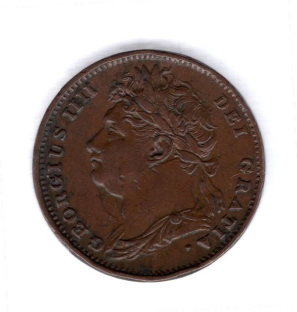 George IIII. Farthing. 1826.