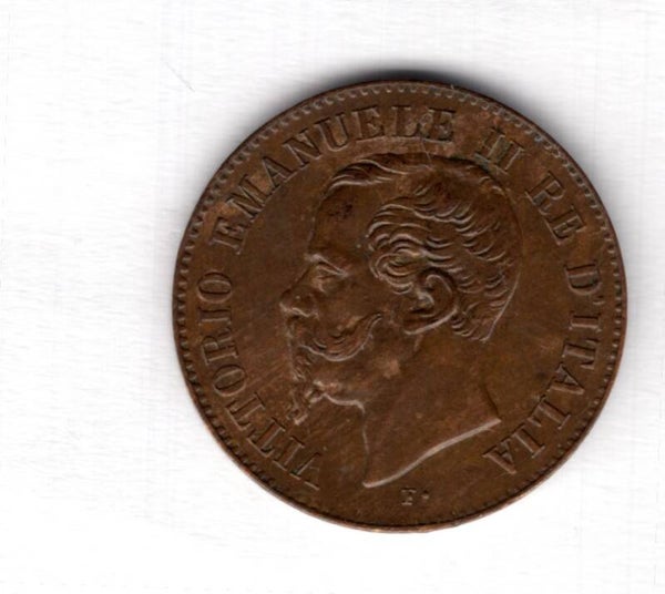 Italy. 2 Centesimi 1867M.  dy12256