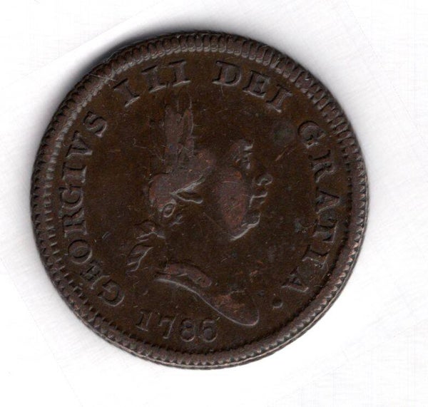 Isle of Man. Halfpenny 1786.   DY12278