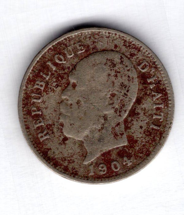 Haiti. 5 Cents 1904.