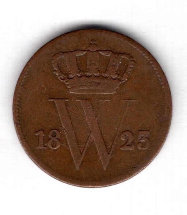 Netherlands. 1 Cent 1823.  dy12384