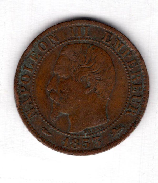 France. 5 Centimes 1853D.
