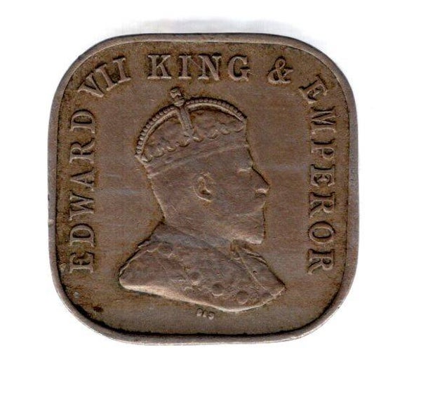 Ceylon. 5 Cents 1909.