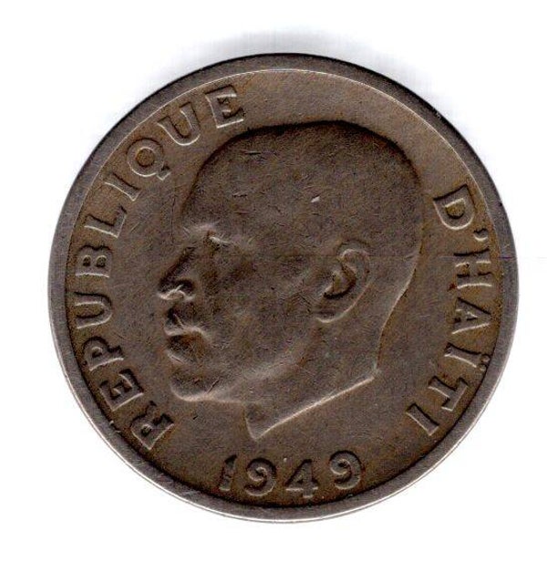Haiti. 5 Cents 1949.