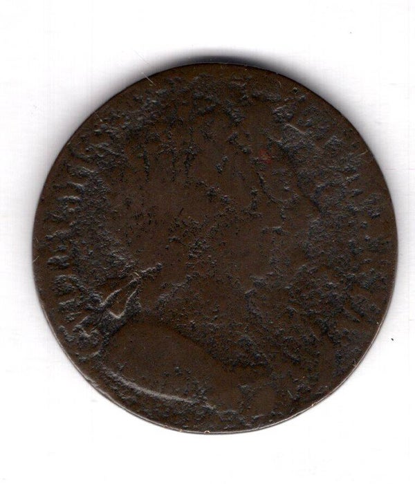 William & Mary. Halfpenny 1690s.