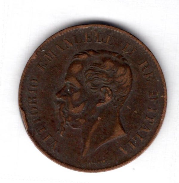 Italy. 5 Centesimi 1867N.   dy12687