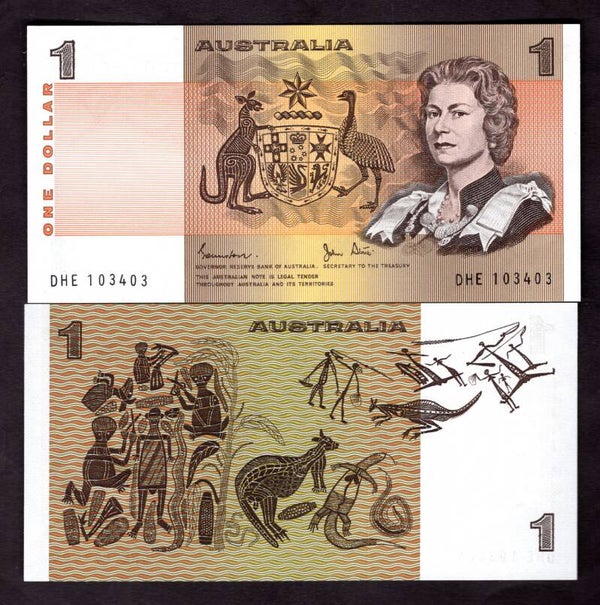 Australia. $1 series DHE (1983). VF-EF.   dy12738