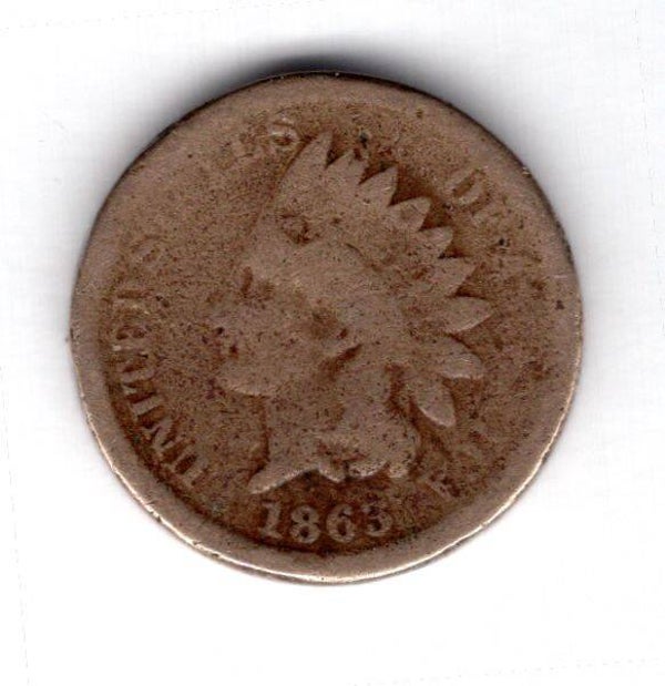USA. Cent 1863.   DY12833