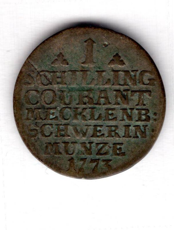Mecklenburg-Schwerin. Schilling 1773.