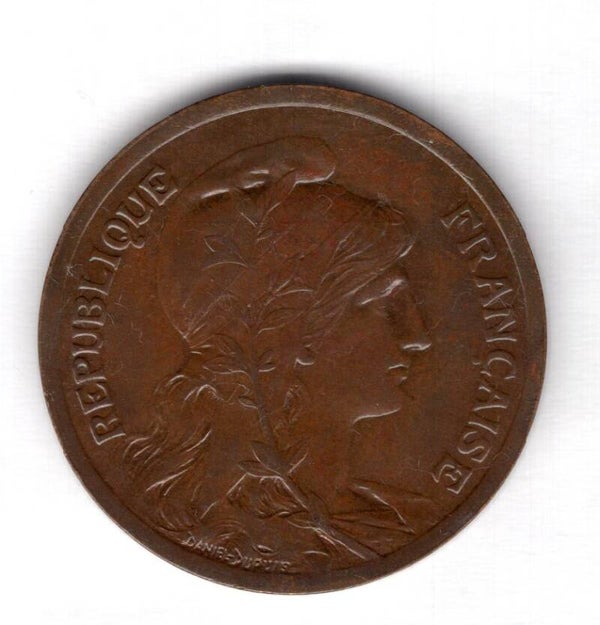 France. 10 Centimes 1917.