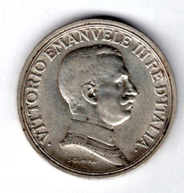 Italy. 2 Lire 1916.   dy13032