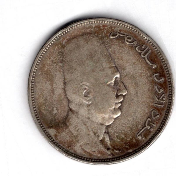 Egypt. 10 Qirsh 1923.    dy13072