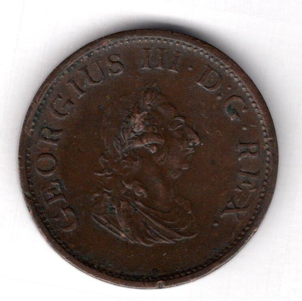 Ireland. Halfpenny 1805.
