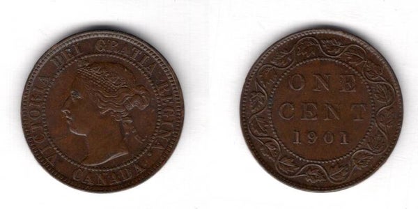 Canada. One Cent 1901.   dy13146