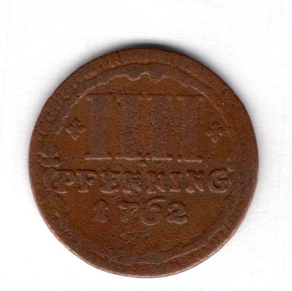 Munster. 4 Pfennig 1762.